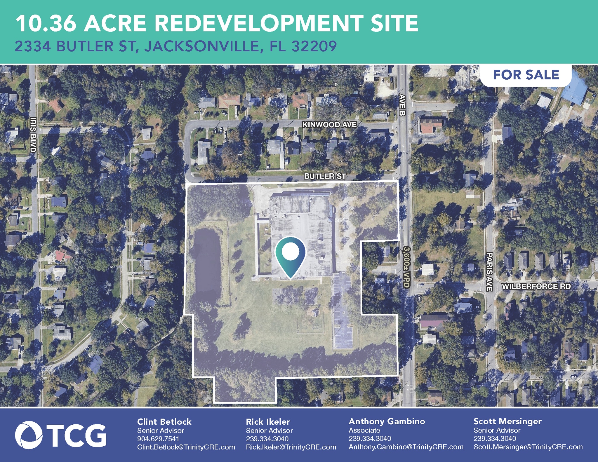 2334 Butler Ave, Jacksonville, FL for Sale