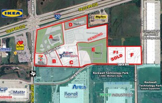 Rockwall, TX Commercial Land - SEC I-30 & FM 549 – Fit Sport Life Development