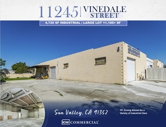 Sun Valley, CA Warehouse - 11245 Vinedale St