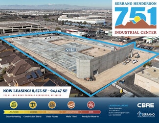 Henderson, NV Industrial - 751 W Lake Mead Pky