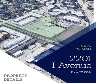 Plano, TX Industrial Land - 2201 Avenue I