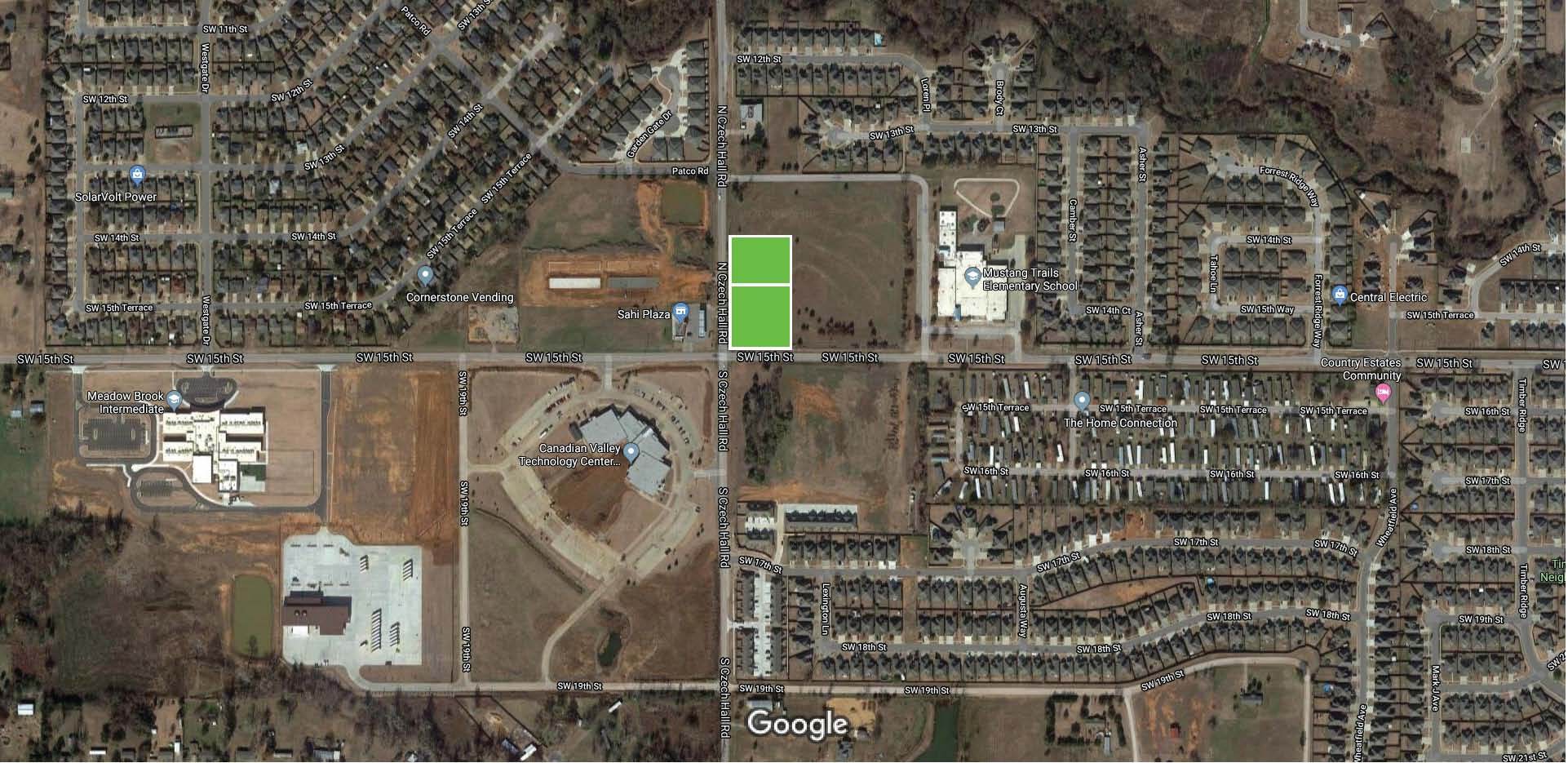 Czech Hall Rd @ SW 15th, Yukon, OK for Sale