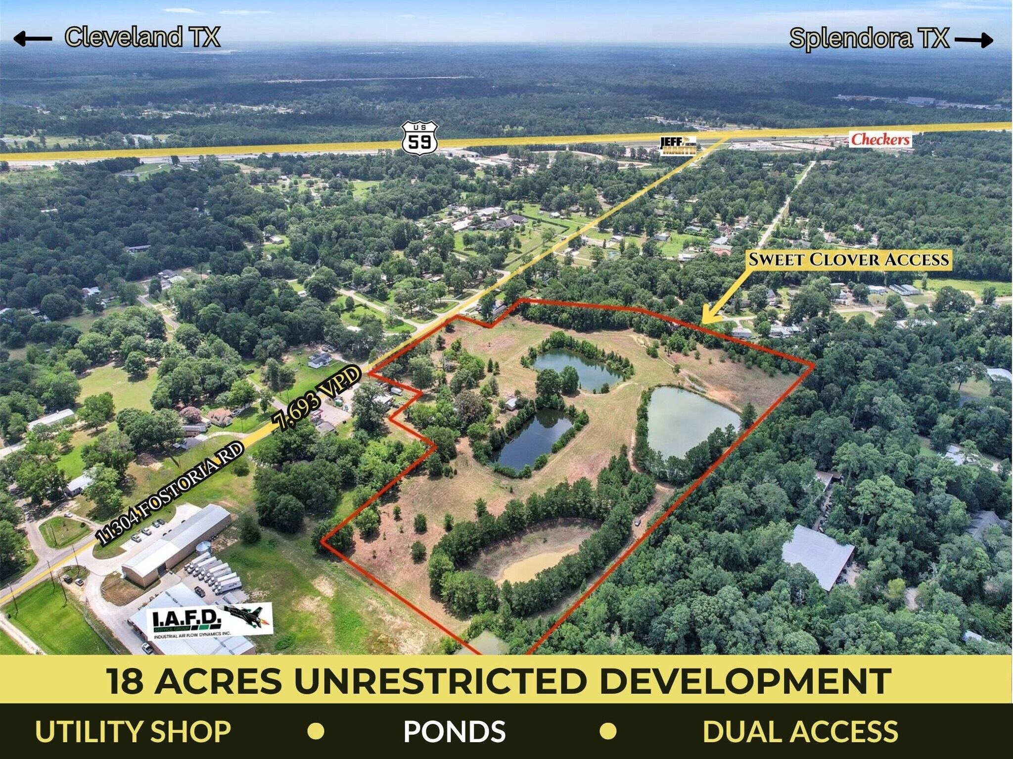 11304 Fostoria Rd, Cleveland, TX for Sale