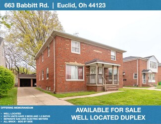 Euclid, OH Multi-Family - 663 Babbitt Rd