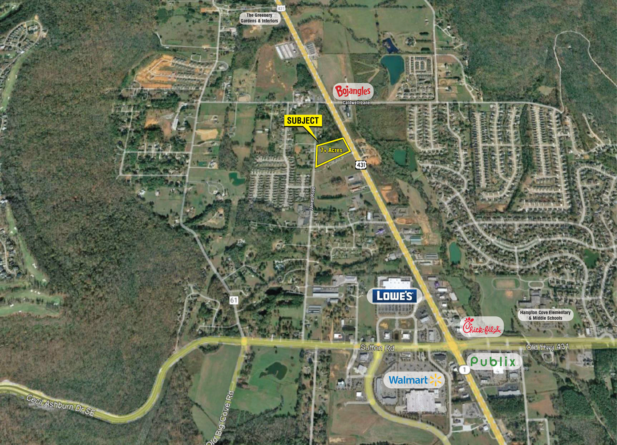 Highway 431 S, Owens Cross Roads, AL for Sale