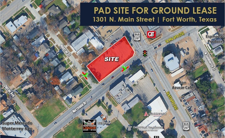 Northside Drive & Main St, Fort Worth, TX for Rent