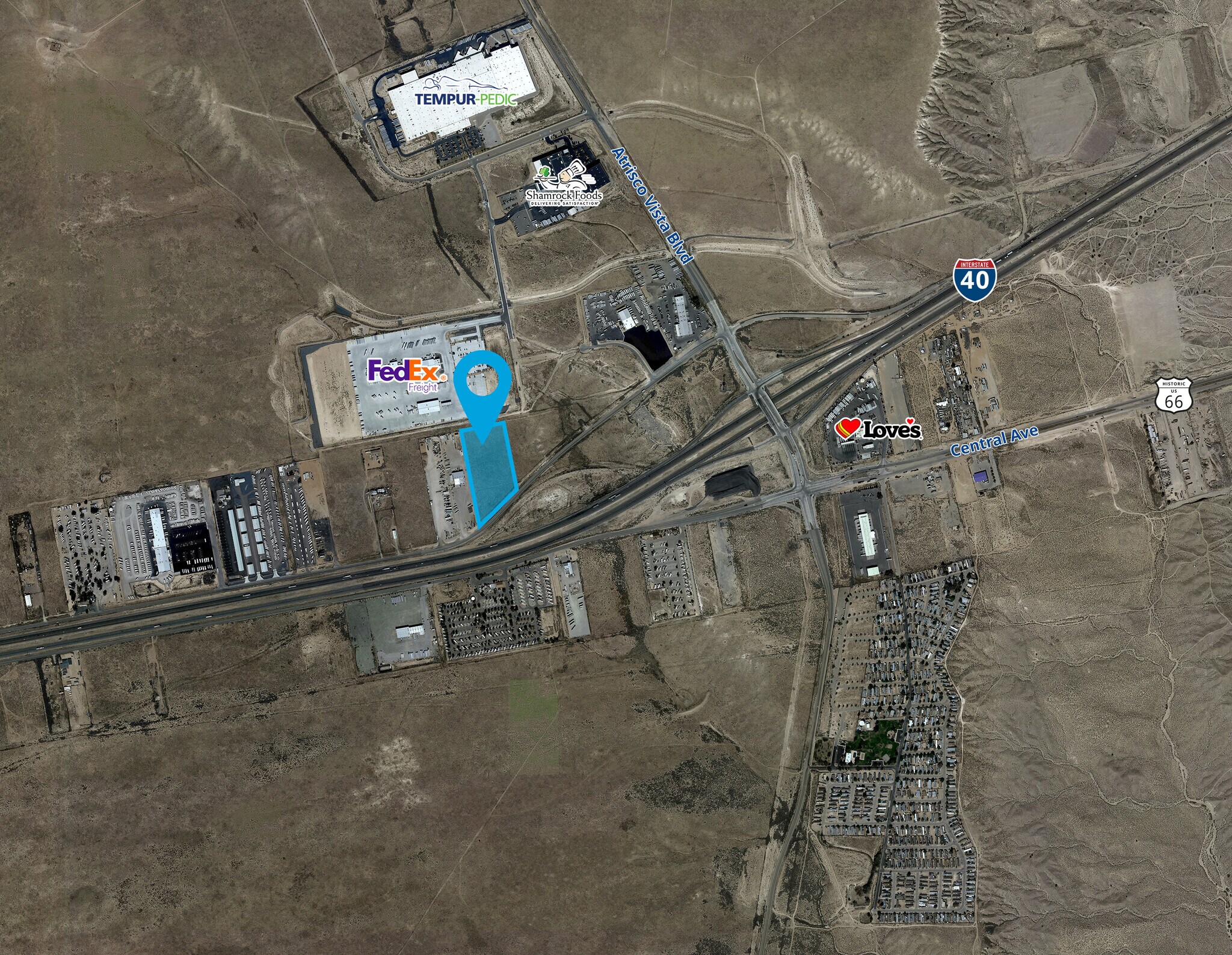 Lots 122 & 123 I-40 & Atrisco Blvd, Albuquerque, NM for Sale