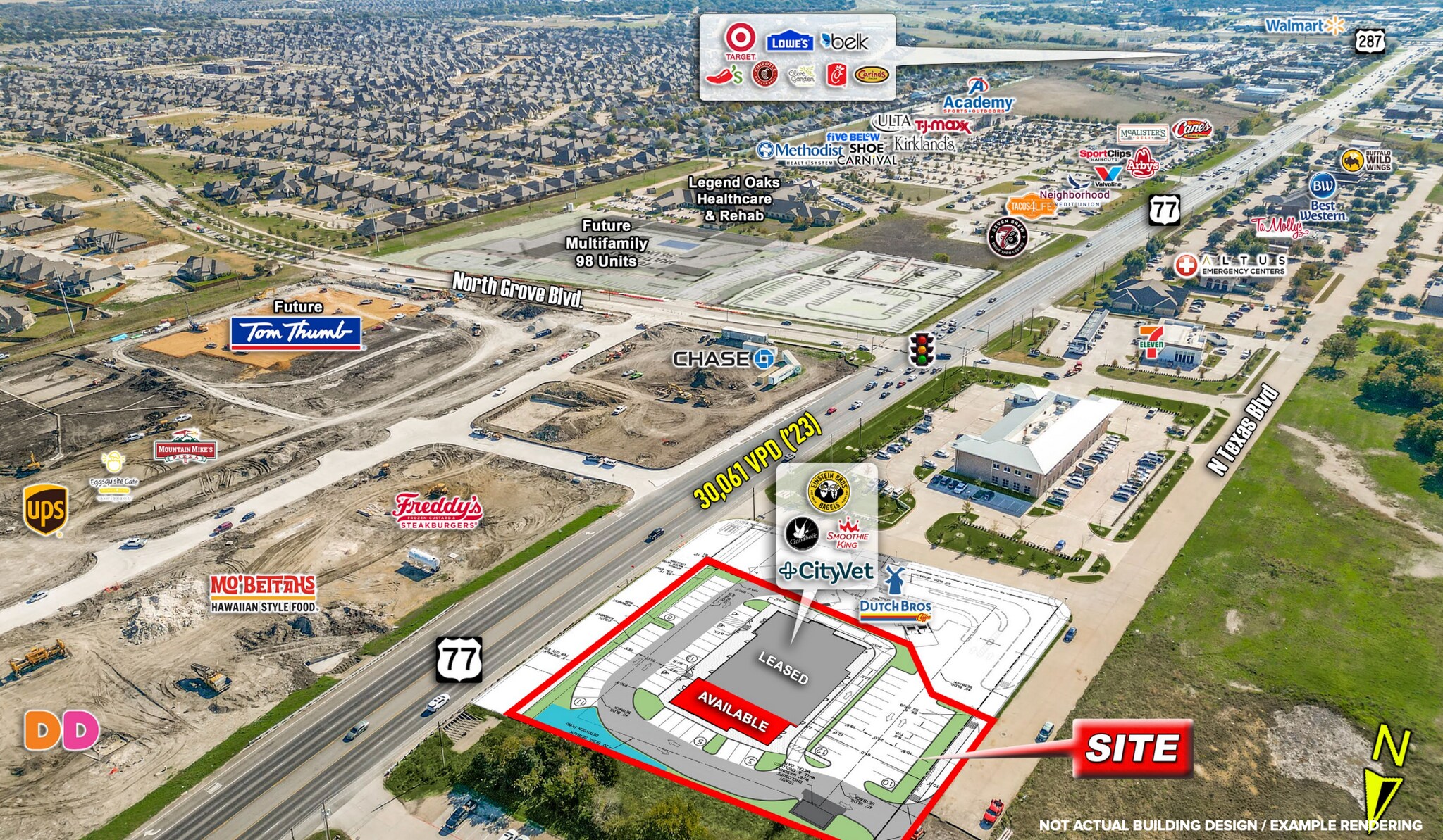 1995 N Highway 77, Waxahachie, TX for Rent
