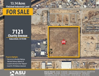 Bakersfield, CA Industrial - 7121 Charity Ave Bakersfield, CA Industrial - 7121 Charity Ave