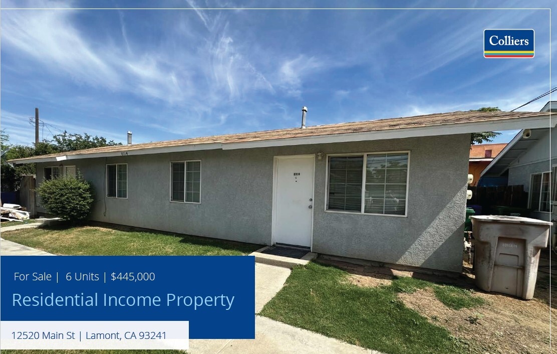 12520 Main St, Lamont, CA for Sale