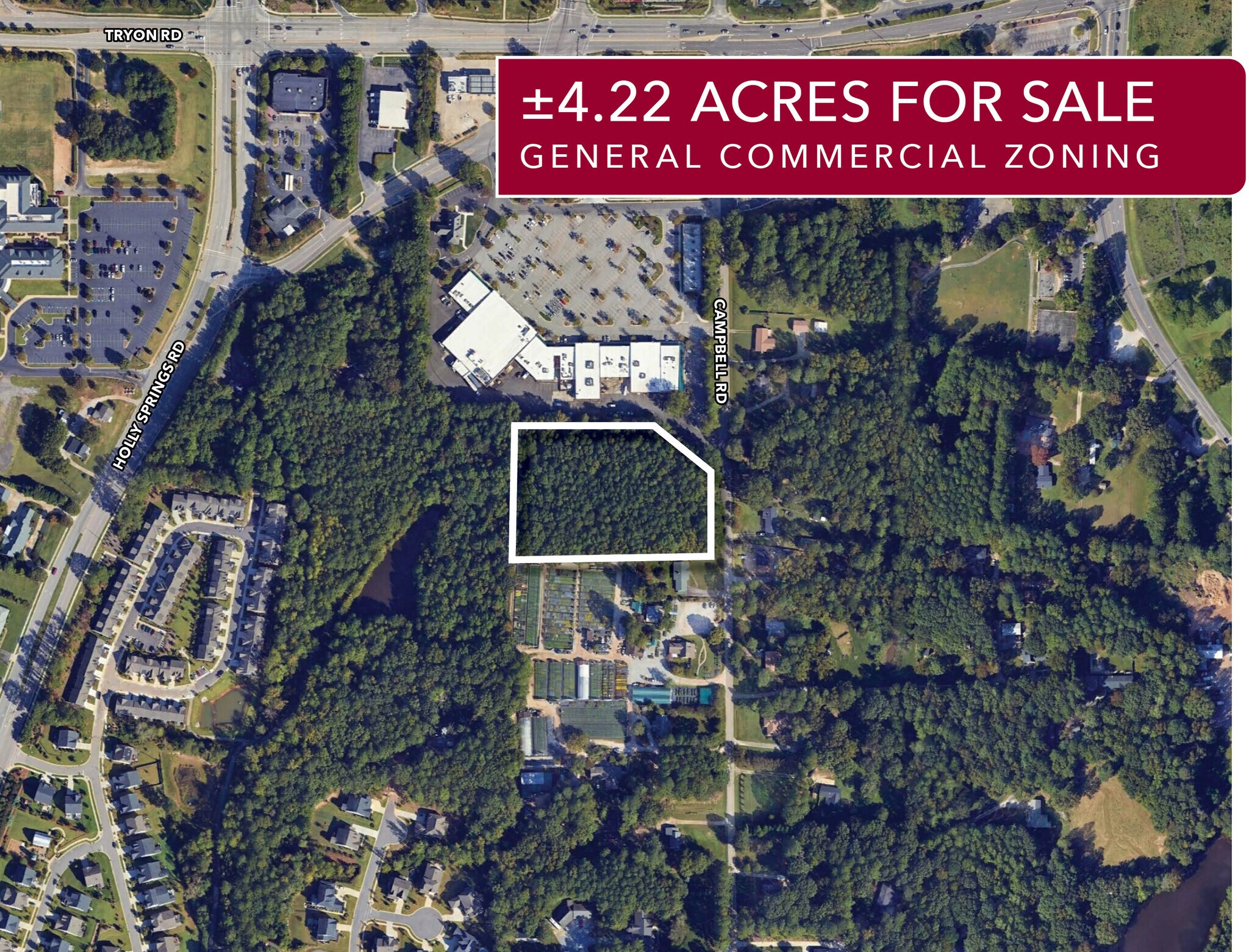 0 Campbell Rd, Raleigh, NC for Sale