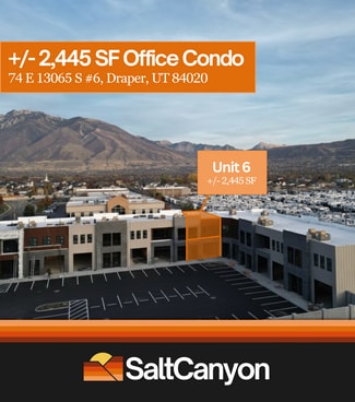 Draper, UT Office - 74 E 13065 S Draper, UT Office - 74 E 13065 S
