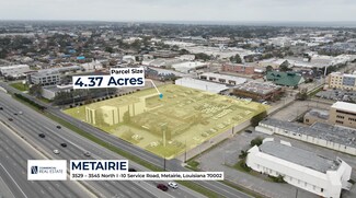 Metairie, LA Commercial Land - 3529-3545 N I-10 Service Rd