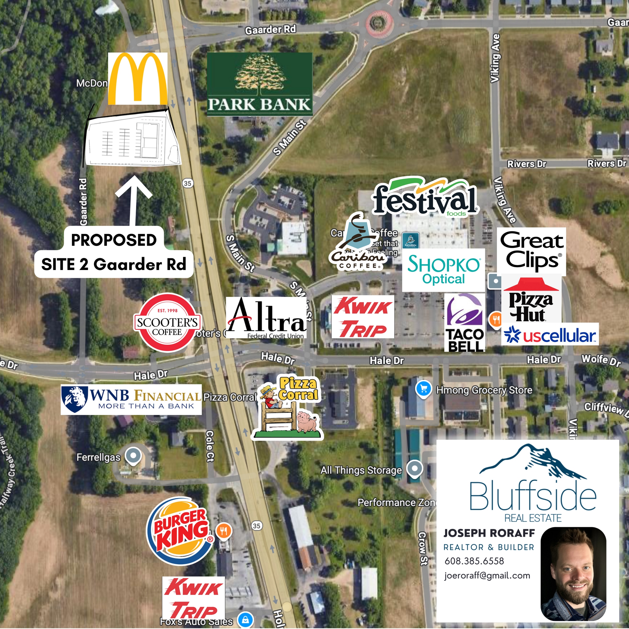 Site 2 Gaarder Rd, Holmen, WI for Rent