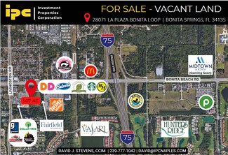 Bonita Springs, FL Commercial Land - 28071 La Plaza Bonita Lp Bonita Springs, FL Commercial Land - 28071 La Plaza Bonita Lp