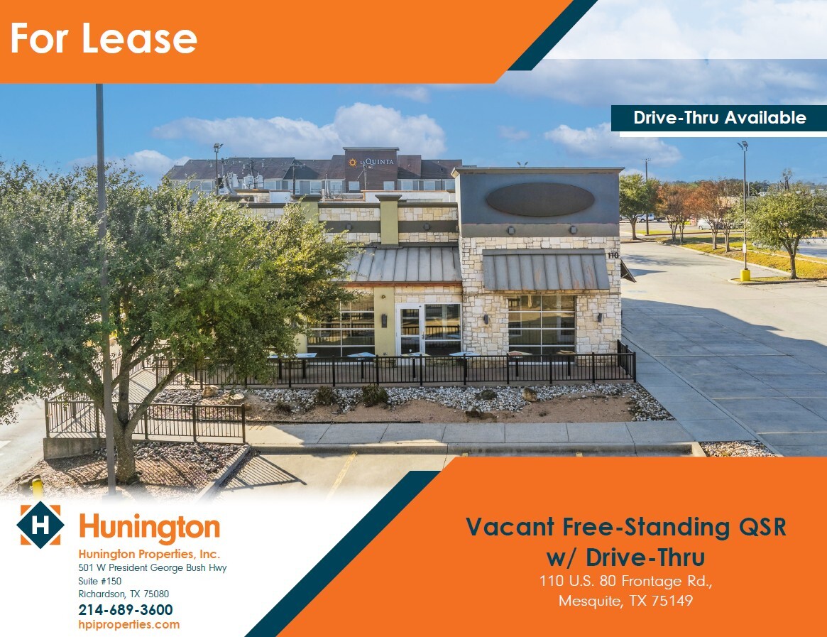 110 US Highway 80 E, Mesquite, TX for Rent