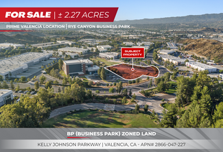 Valencia, CA Industrial Land - Kelly Johnson Pky