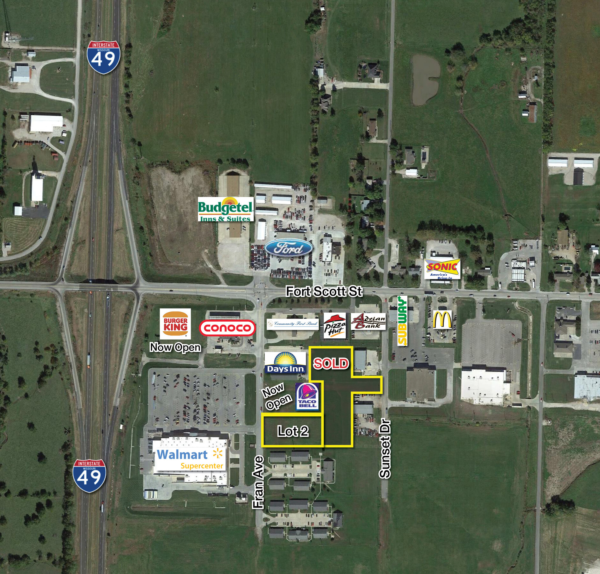 Fort Scott Street & Interstate 49 @ Interstate 49, Butler, MO for Sale