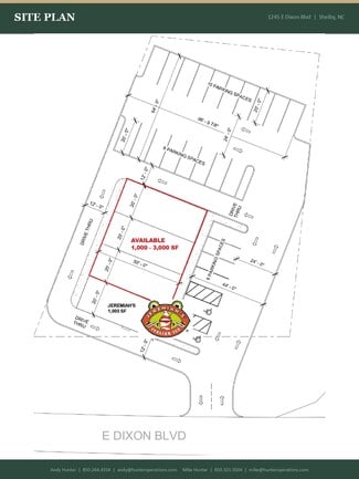 Shelby, NC Retail - 1245 E Dixon Blvd