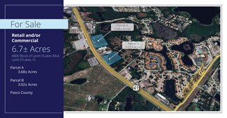 Land O' Lakes, FL Commercial Land - 6800 Land O Lakes Land O' Lakes, FL Commercial Land - 6800 Land O Lakes