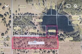 Lady Lake, FL Residential Land - SOUTH LAKE HIAWATHA Dr