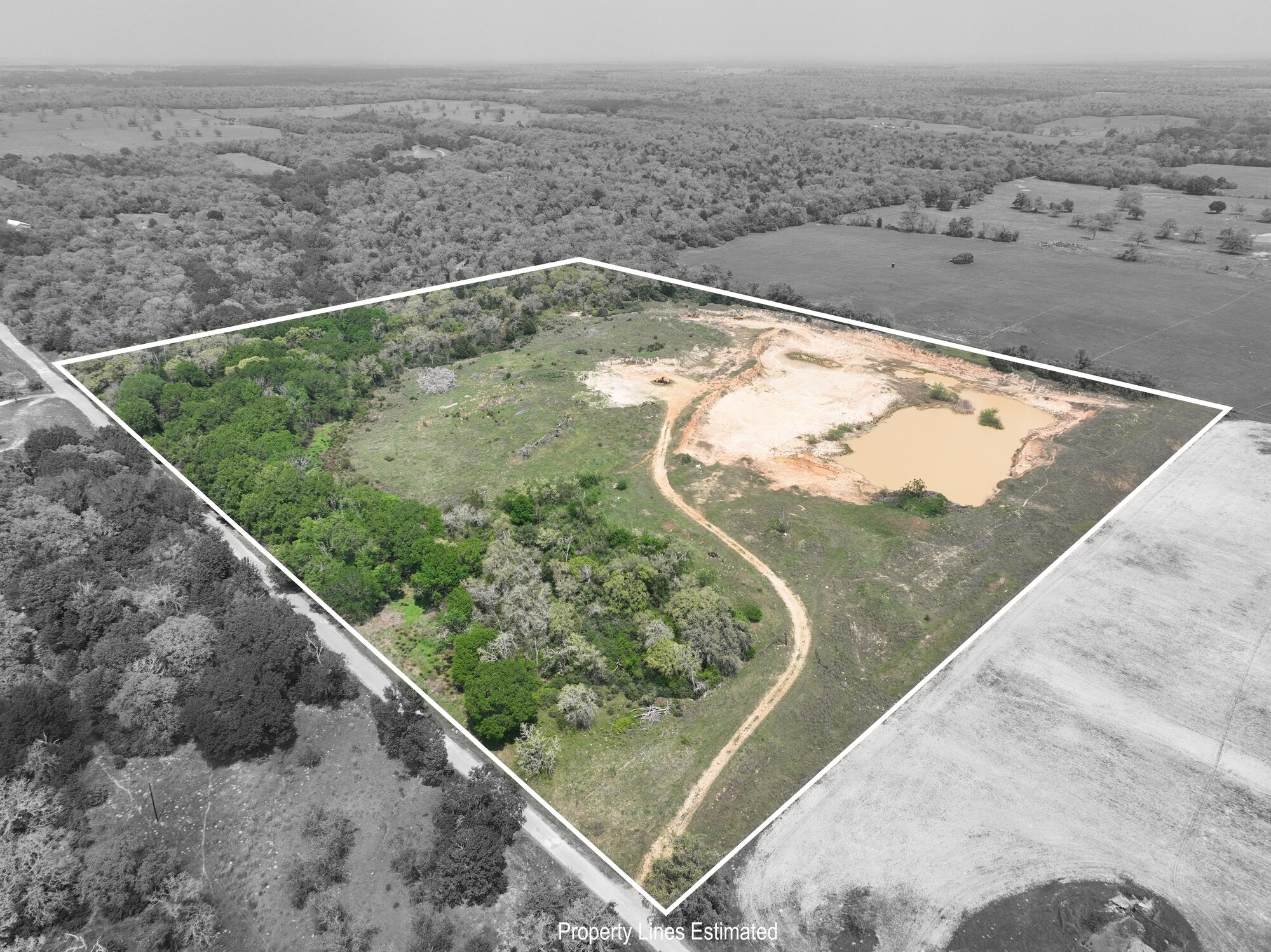 TBD (26 Acres) County Road 445, Lincoln, TX for Sale