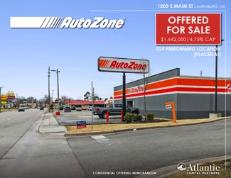 Laurinburg, NC Freestanding - 1203 S Main St Laurinburg, NC Freestanding - 1203 S Main St