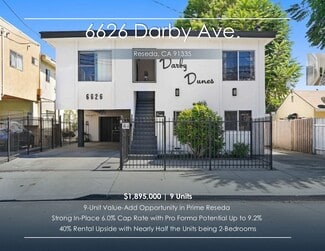 Reseda, CA Apartments - 6626 Darby Ave Reseda, CA Apartments - 6626 Darby Ave
