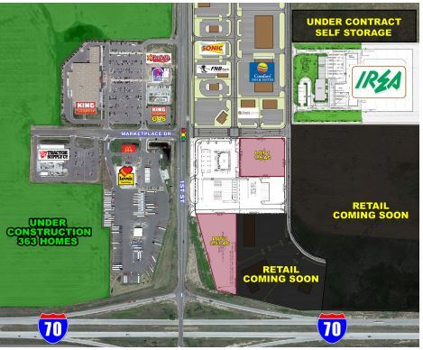 SWC Marketplace Dr & 1st St, Bennett, CO for Rent