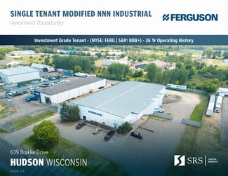 Hudson, WI Manufacturing - 639 Brakke Dr Hudson, WI Manufacturing - 639 Brakke Dr