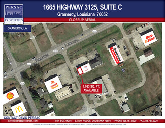 Gramercy, LA Office/Retail, Retail - 1665 Highway 3125