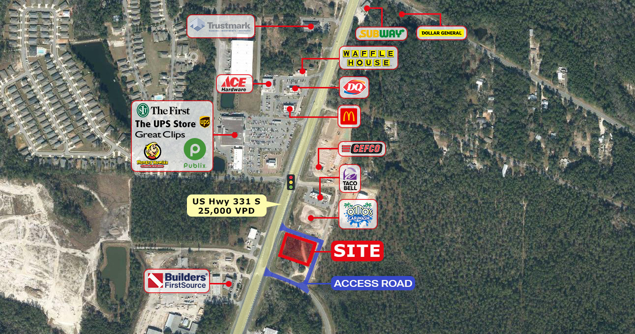 16485 US Hwy 331, Freeport, FL for Rent