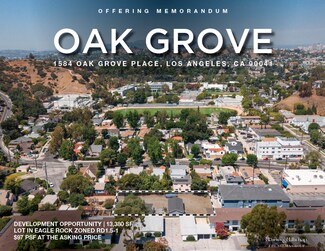 Los Angeles, CA Residential Land - 1584 Oak Grove Pl