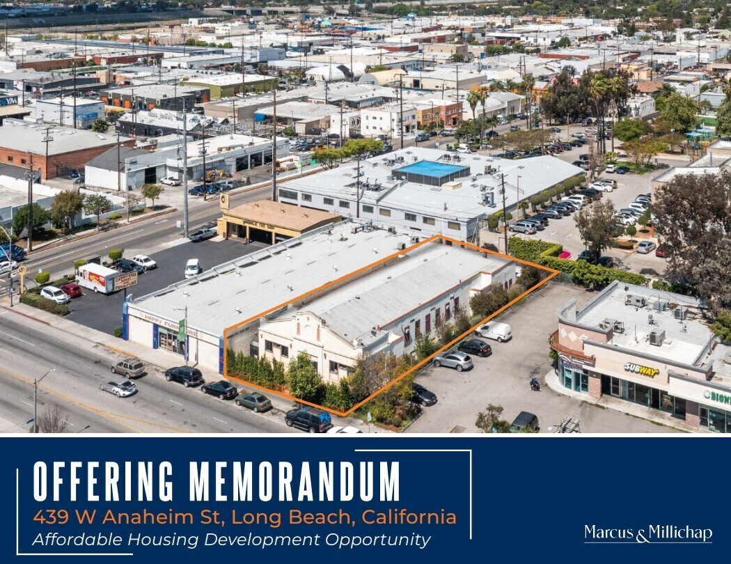 439 W Anaheim St Long Beach, CA 90813 Land Property for Sale on