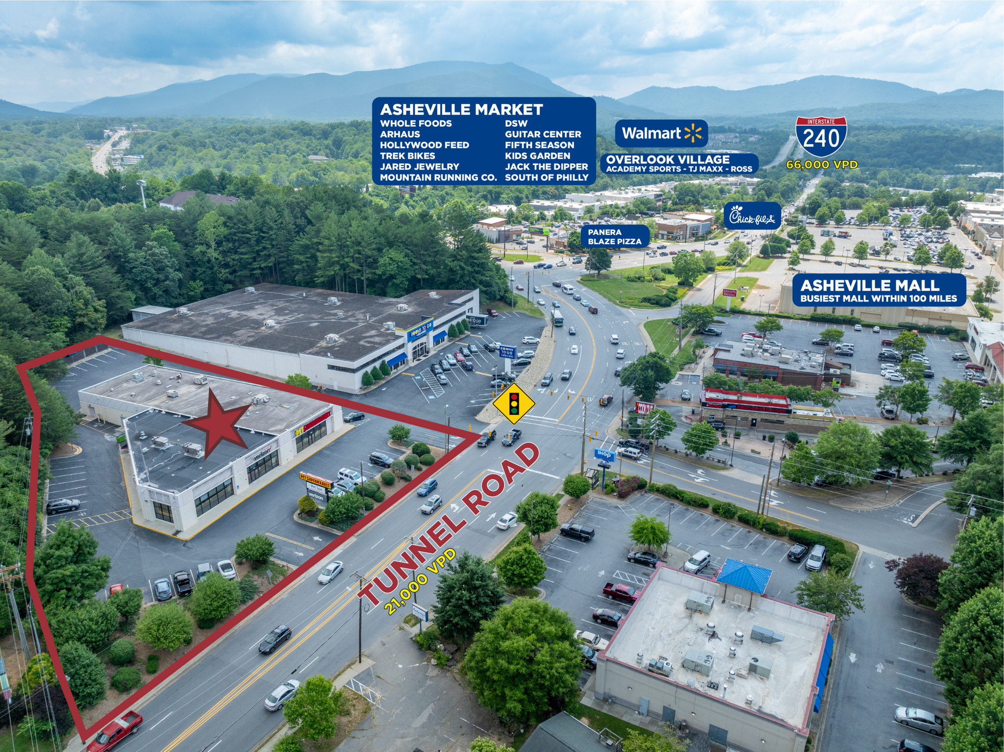 242-244 Tunnel Rd, Asheville, NC for Sale