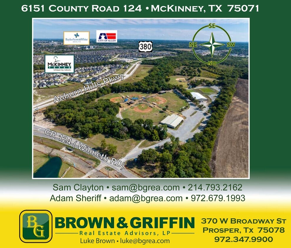 6151 County Road 124, McKinney, TX for Sale