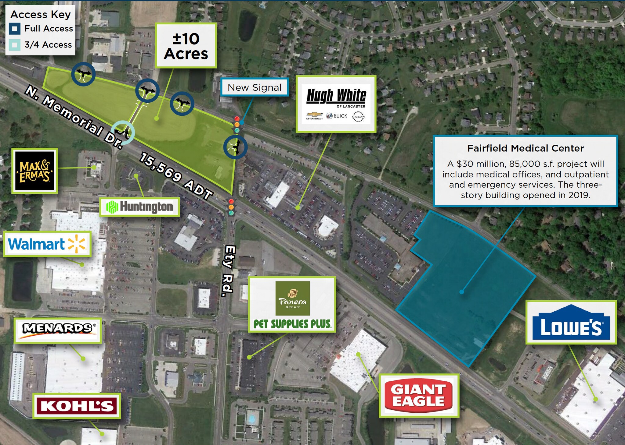 N Memorial Dr, Lancaster, OH for Sale