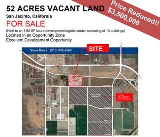 San Jacinto, CA Commercial Land - Ramona Blvd @ Record Rd