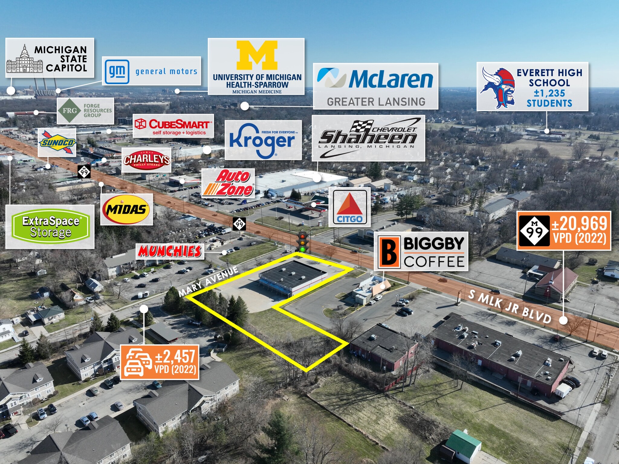 4220 S Martin Luther King Jr Blvd, Lansing, MI for Sale