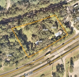 Fernandina Beach, FL Commercial Land - 474455 E Sr 200 Highway A1A