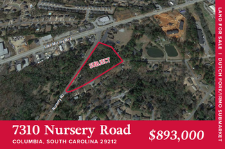 Columbia, SC Commercial Land - 7310 Nursery Rd