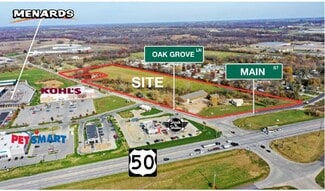 Sedalia, MO Commercial Land - 24920 Oak Grove Ln