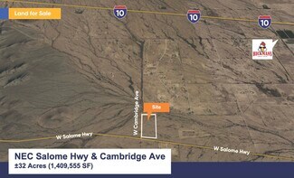 Tonopah, AZ Residential Land - W Salome Hwy @ W Cambridge Ave