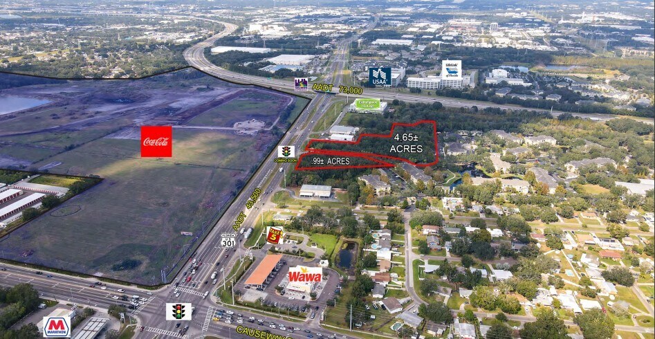 US 301 & Courtney Palms Blvd, Tampa, FL for Sale