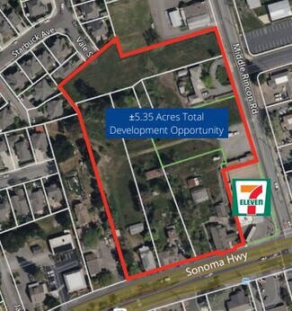 Santa Rosa, CA Residential Land - 51 Middle Rincon Rd