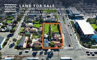 Newark, CA Commercial Land - 6076 Thornton Ave