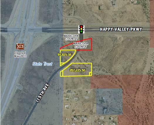 115th Ave & Happy Valley Pky, Sun City, AZ for Sale