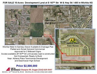 Goddard, KS Commercial Land - S 167th St & W Hwy 54