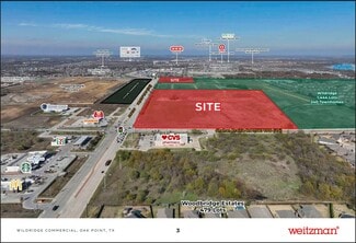 Oak Point, TX Commercial Land - 3042 W FM 720 Oak Point, TX Commercial Land - 3042 W FM 720