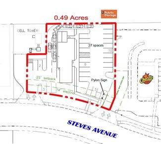 San Antonio, TX Commercial Land - 1209 Steves Ave
